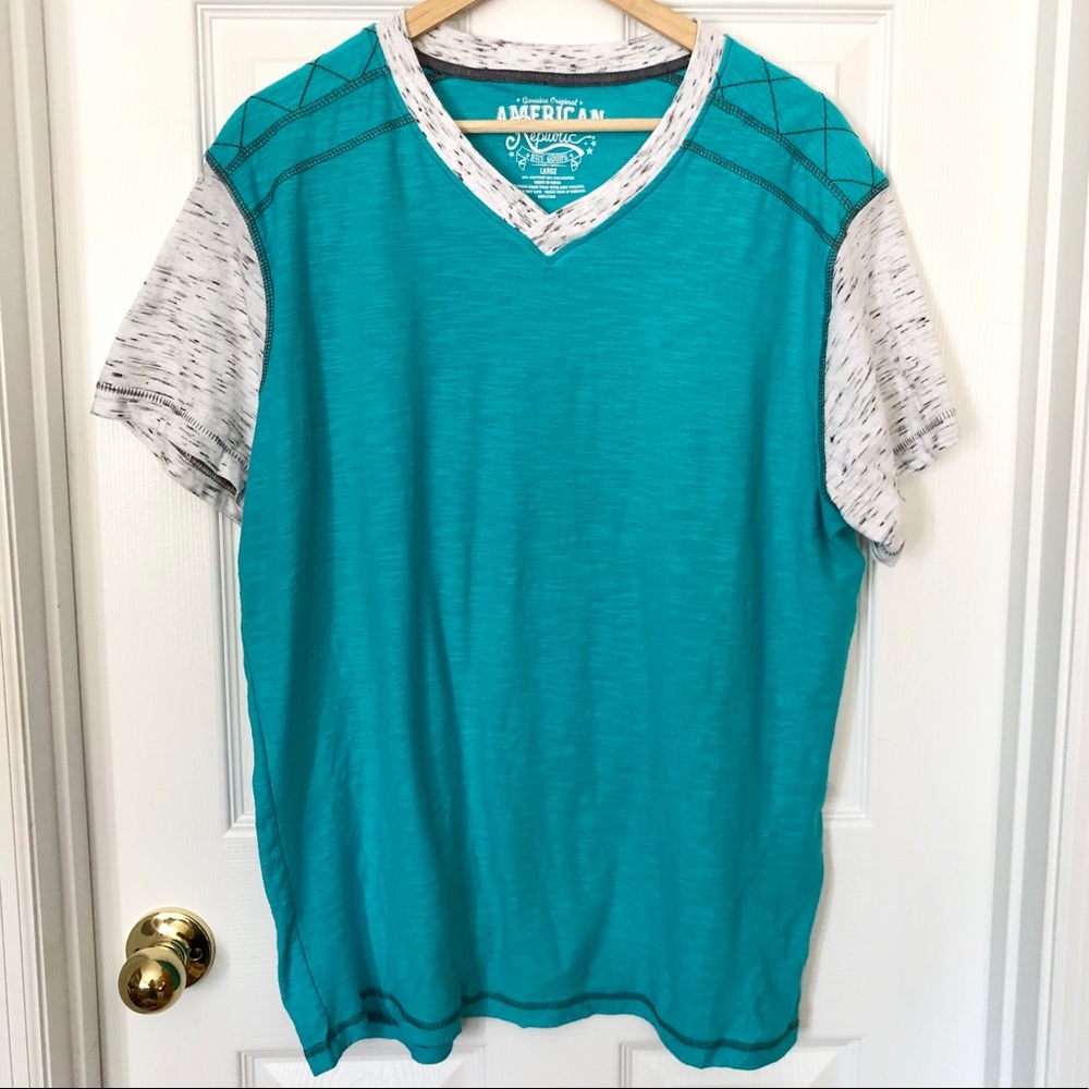 American Republic Dry Goods Tee Sz L